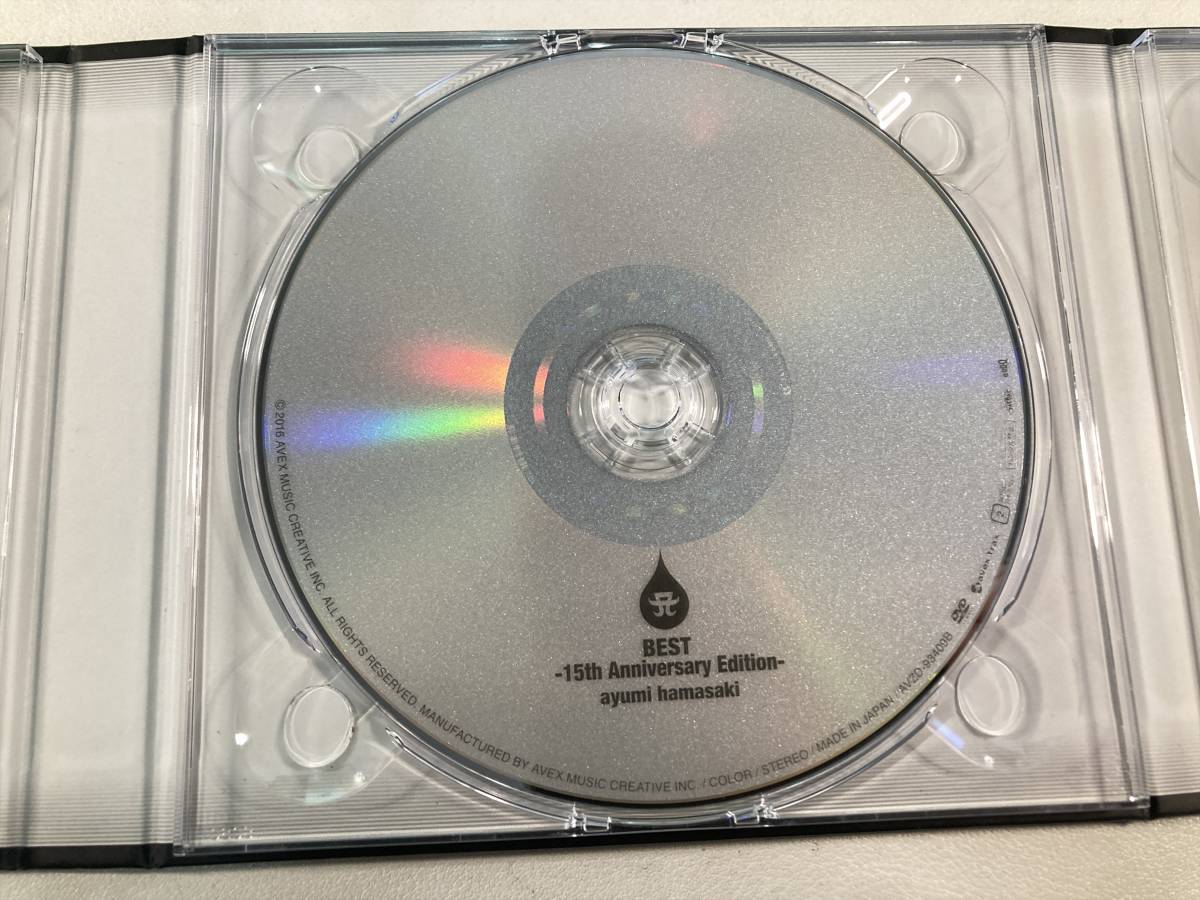 【2】6814◆浜崎あゆみ／A BEST 15th Anniversary Edition◆CD+DVD+Blu-ray◆外ケース・ブックレット欠品◆_画像6