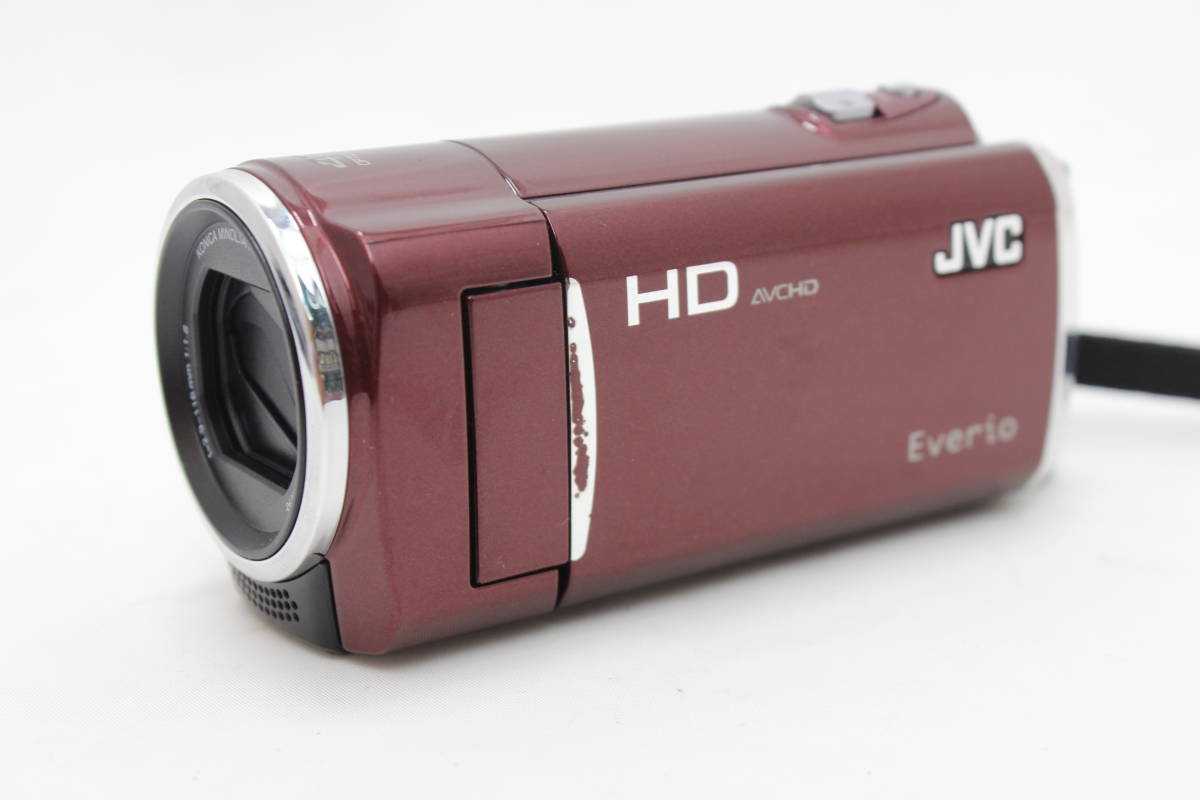 録画OK　2011年製　JVC　日本ビクター GZ-HM460-R Everio　SDカード　Blu-rayライター付　発送ヤマト80サイズ　高知県高知市　直接引取OK！_画像2