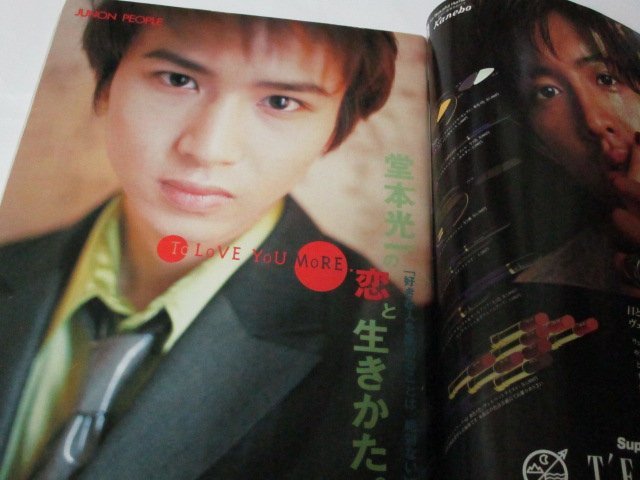 JUNON ジュノン 1996.9/ SMAPロンドン滞在日記 安室奈美恵 東山紀之 GLAY 森高千里 山口達也×室井滋 堂本光一 福山雅治 好かれる顔 他_画像3