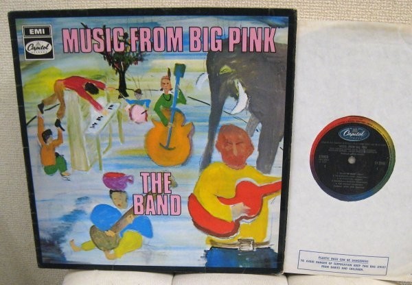 ## The Band / Music From Big Pink [ UK ORIG '68 Capitol Records ST 2955]_画像1