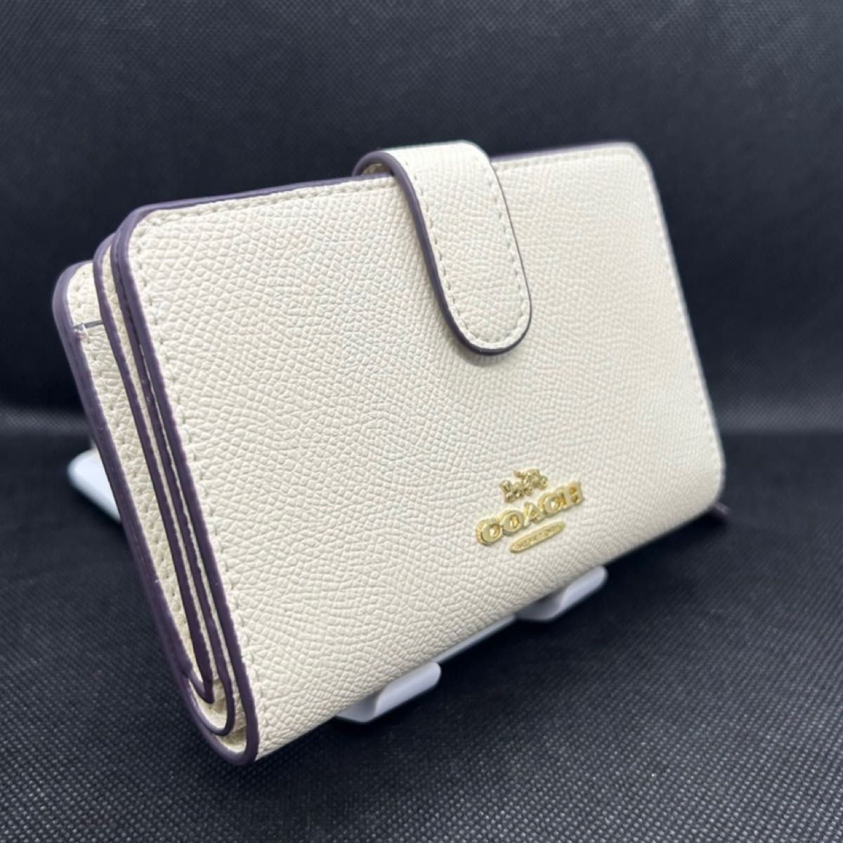 COACH コーチ 折り財布 チョーク ホワイト 白色 F11484 新品未使用-