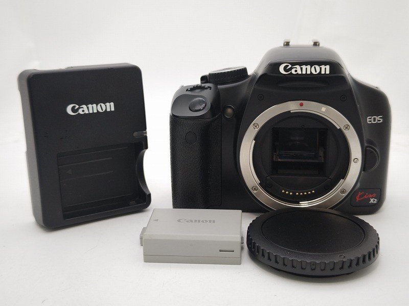 トップ EOS Canon Kiss キャノン 充電器付 LC-E5 X2 キヤノン