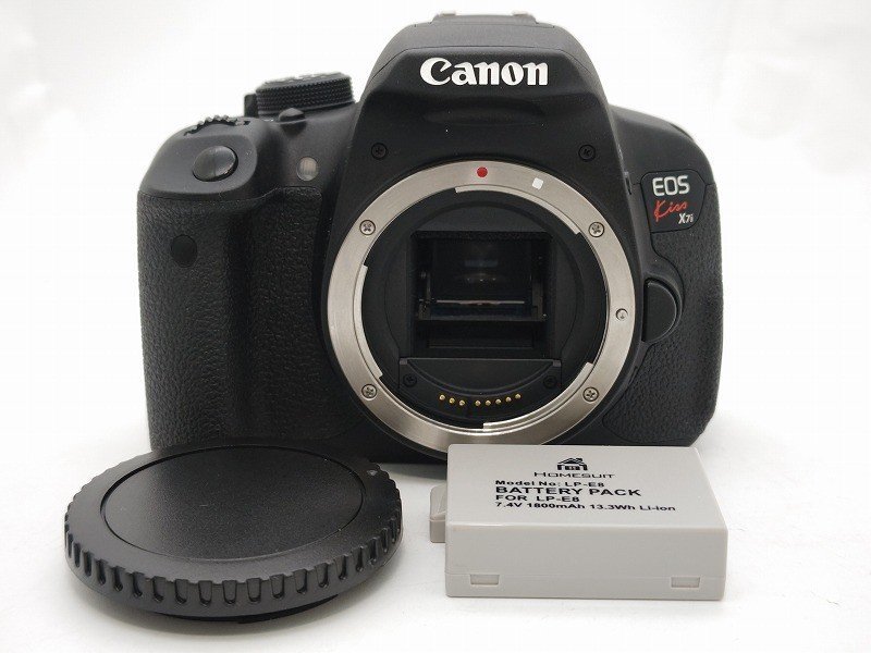 日本製】 Kiss EOS Canon X7i 電池付 美品 キャノン キヤノン - csa