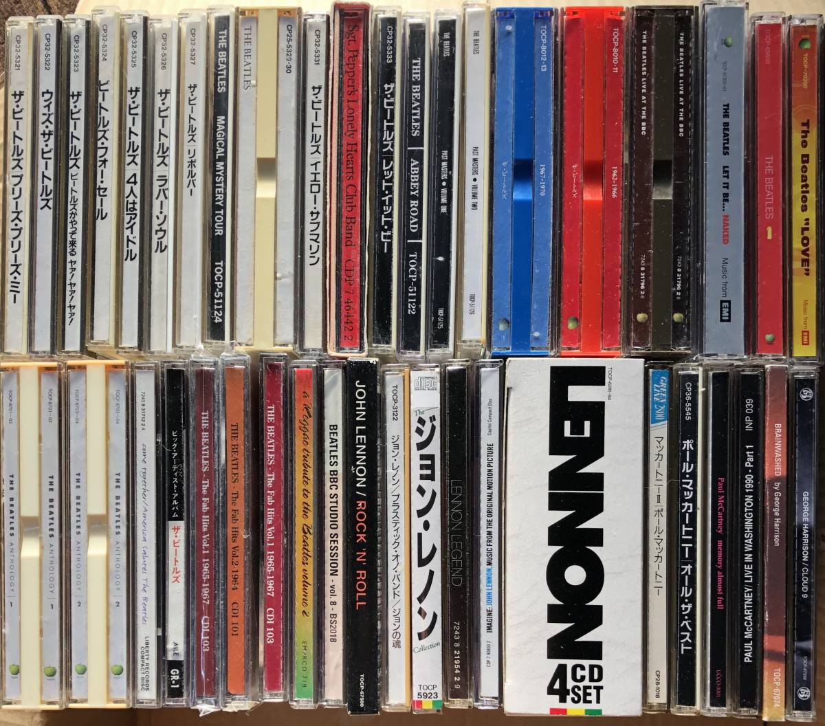 ザ・ビートルズ,ジョン・レノン,ポール・マッカートニー のCD42枚セット THE BEATLES_画像1