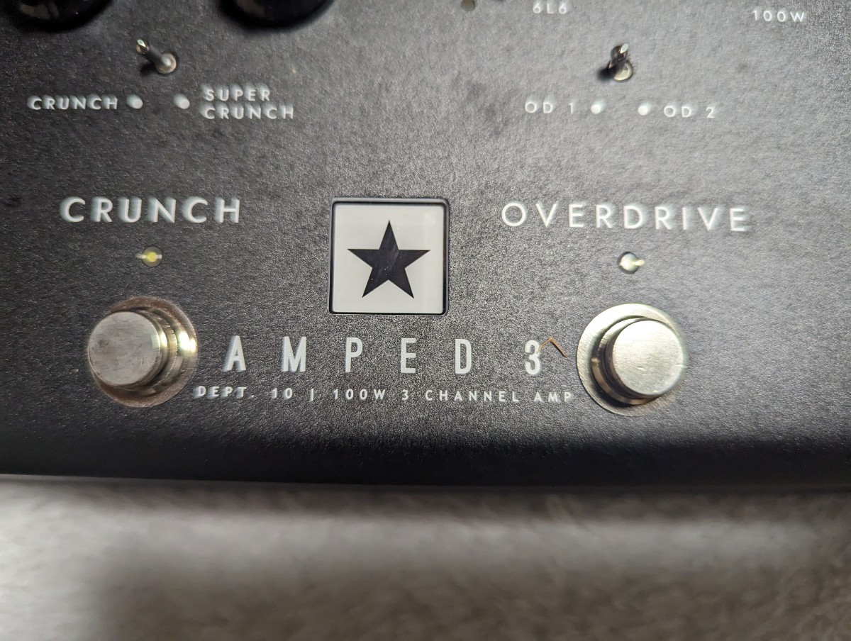 BLACKSTAR ブラックスター DEPT AMPED 3 ペダル型 ギターアンプ