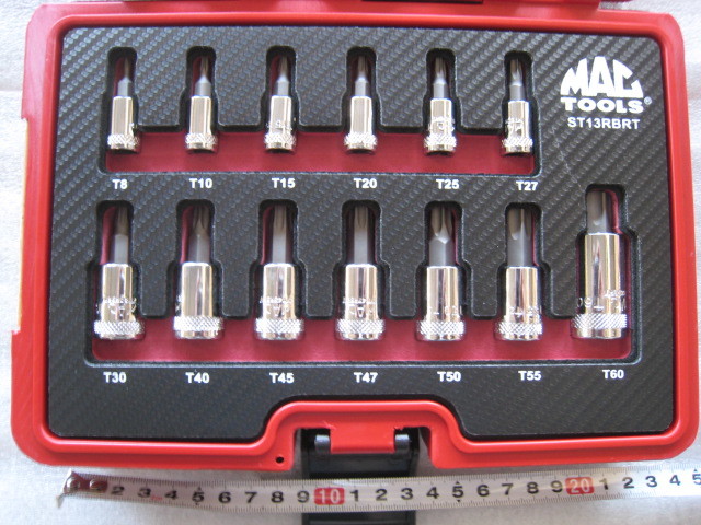 ◆◆MAC TOOLs　マックツール　ADVANCED トルクスセット　ST13RBRT 未使用_画像1