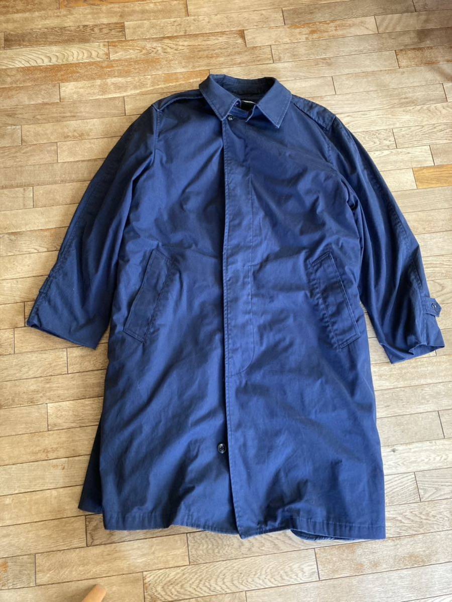 ベストセラー ALL WEATHER vintage ビンテージ 80s ネイビー ミリタリー COAT Mサイズ ベストセラー ALL WEATHER vintage ビンテージ 80s ネイビー ミリタリー COAT Mサイズ