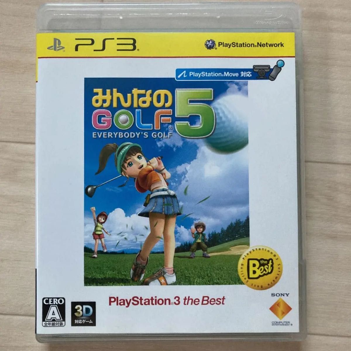 ps3 みんなのGOLF 5 PLAYSTATION3 the Best