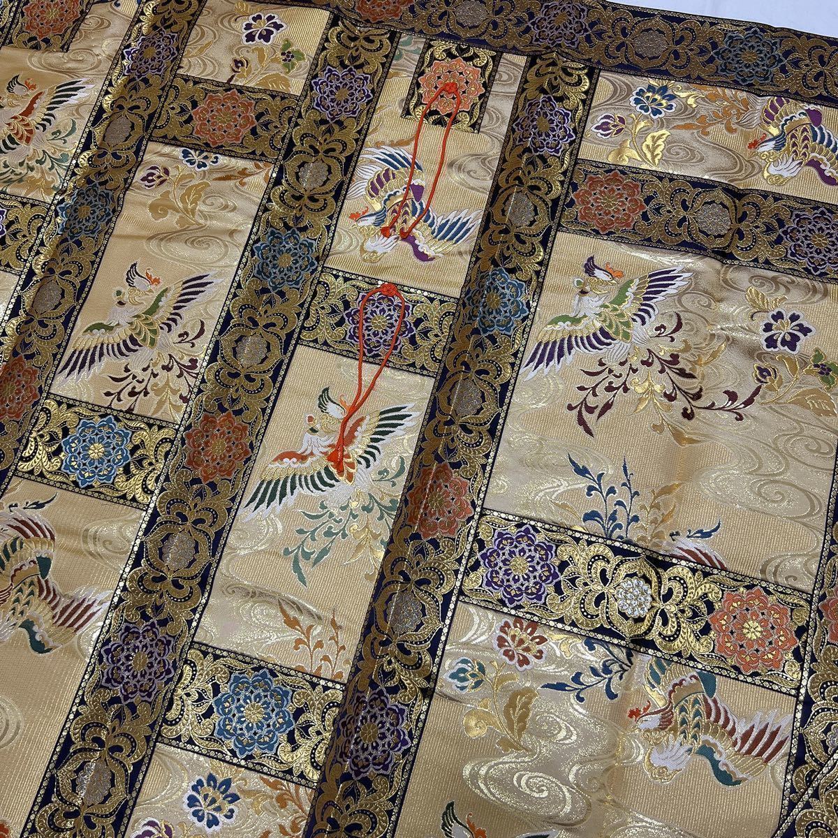 Yahoo!オークション - 未使用品【金襴七条袈裟】【衲衣】鳳凰柄 Yahoo!オークション - 未使用品【金襴七条袈裟】【衲衣】鳳凰柄