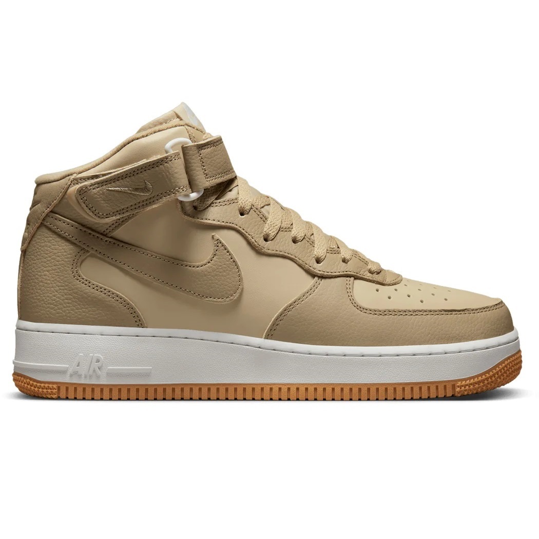 ☆NIKE AIR FORCE 1 MID '07 LX 薄ベージュ/濃ベージュ 28.5cm ナイキ エア フォース 1 ミッド '07 エルエックス DV7585-200_画像2