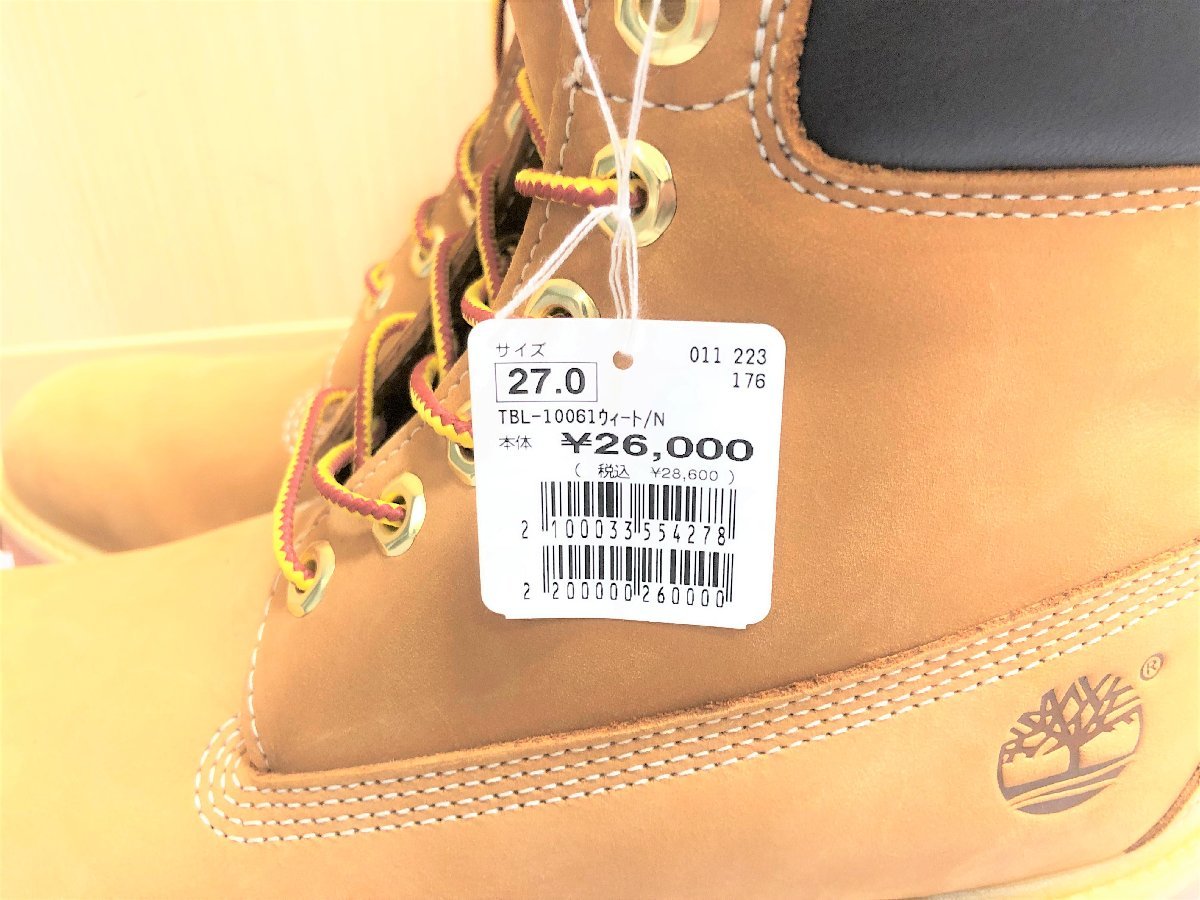2022セール ☆【未使用保管品】Timberland ティンバーランド 27.0cm