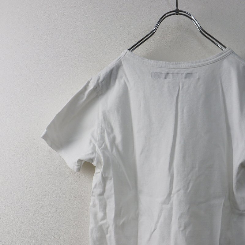 イールプロダクツ EEL products コットン 胸ポケット Tシャツ XS/ホワイト トップス【2400013564458】_画像5