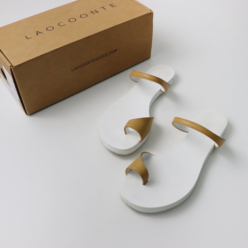 2022SSverumeiyupa- Iena VERMEIL par ienalao Conte LAOCOONTE special order sandals 36/ white strap [2400013555425]