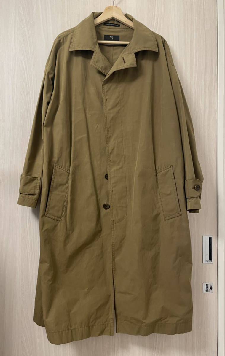 ワイズ シンサレート ライナー付き ステンカラーコート y's thinsulate coat yohji yamamoto_画像3