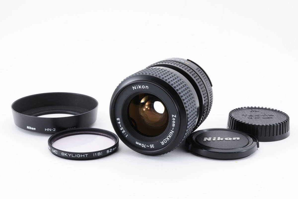 【美品】 Nikon Ai-s Zoom NIKKOR 35-70mm f/3.5 Manual Lens ニコン MFズームレンズ 1007 2179のサムネイル