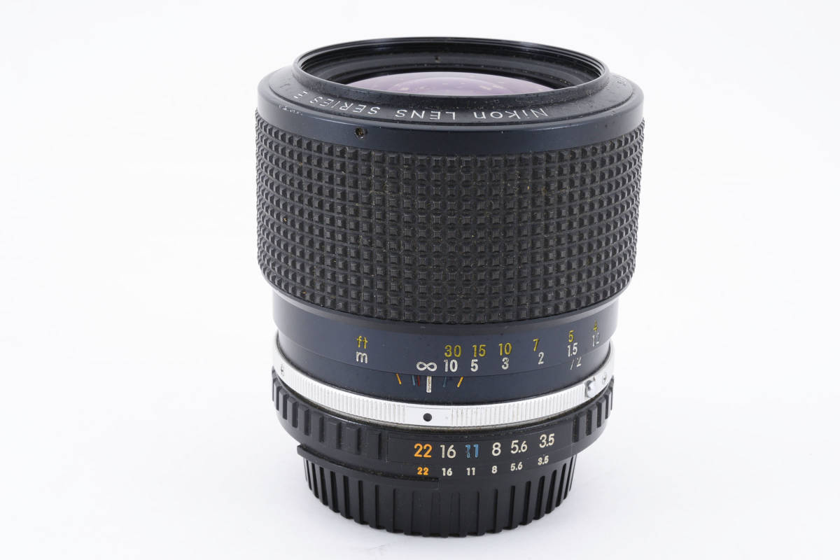 2476 【並品】 Nikon Series E Zoom 36-72mm f/3.5 Ai-s MF Lens ニコン MF単焦点レンズ 1008_画像8