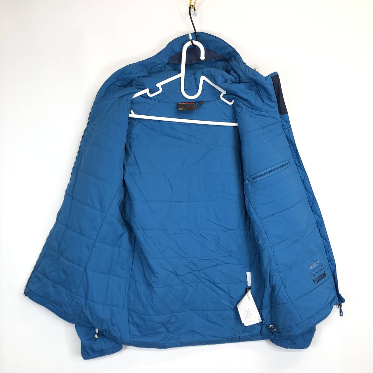 マムート MAMMUT 中綿パーカー レディースMサイズ Rime IN Flex Hooded Jacket AF Women 1013-00760 PERTEX_画像4