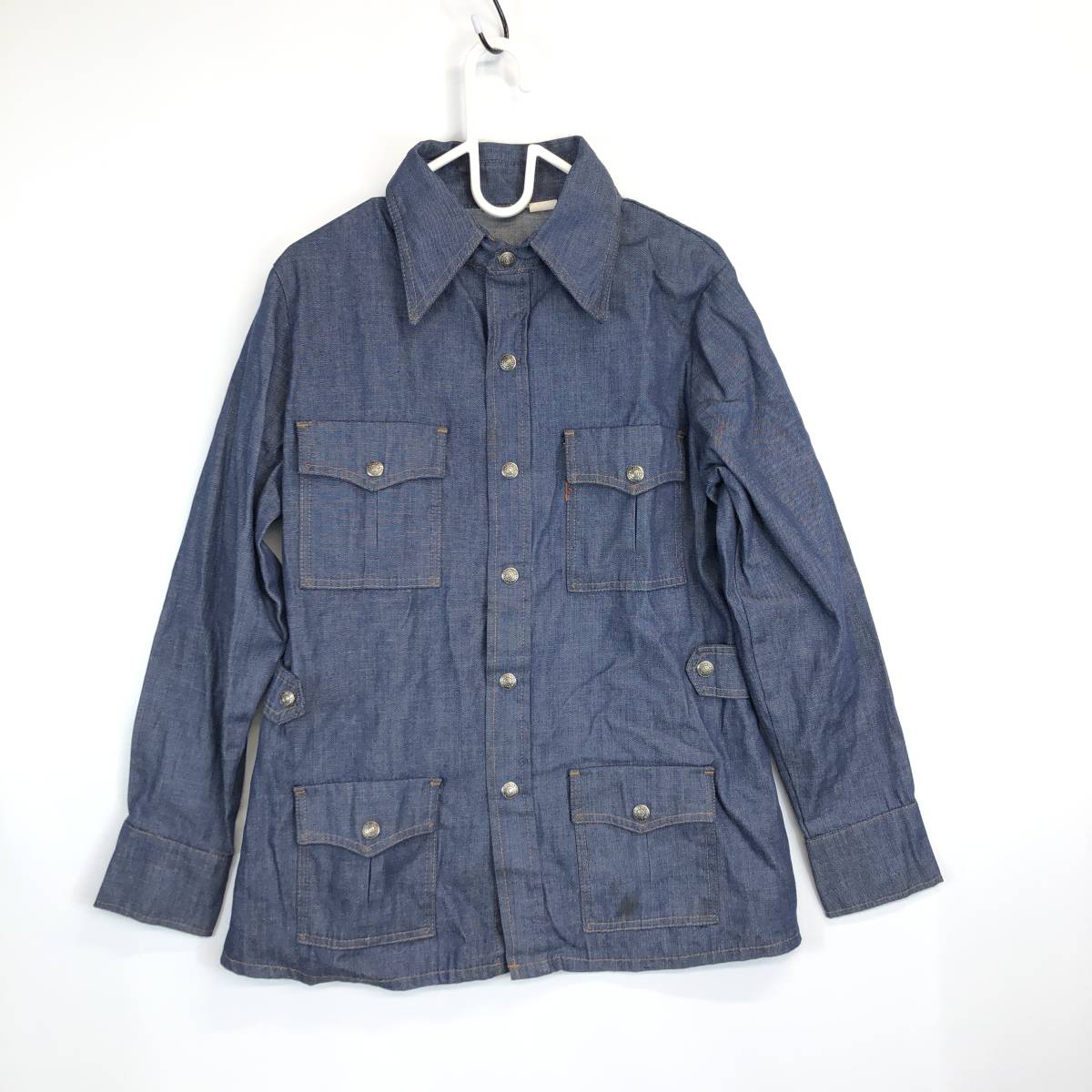 70s USA製 vintage リーバイス デニムシャツ ブッシュジャケット 70s USA製 vintage リーバイス デニムシャツ ブッシュジャケット
