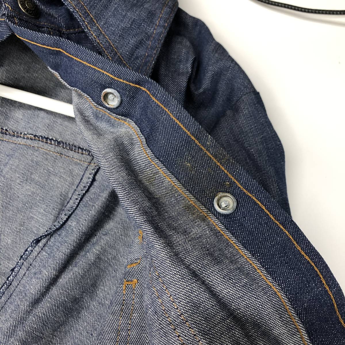 70s USA製 vintage リーバイス デニムシャツ ブッシュジャケット 70s USA製 vintage リーバイス デニムシャツ ブッシュジャケット