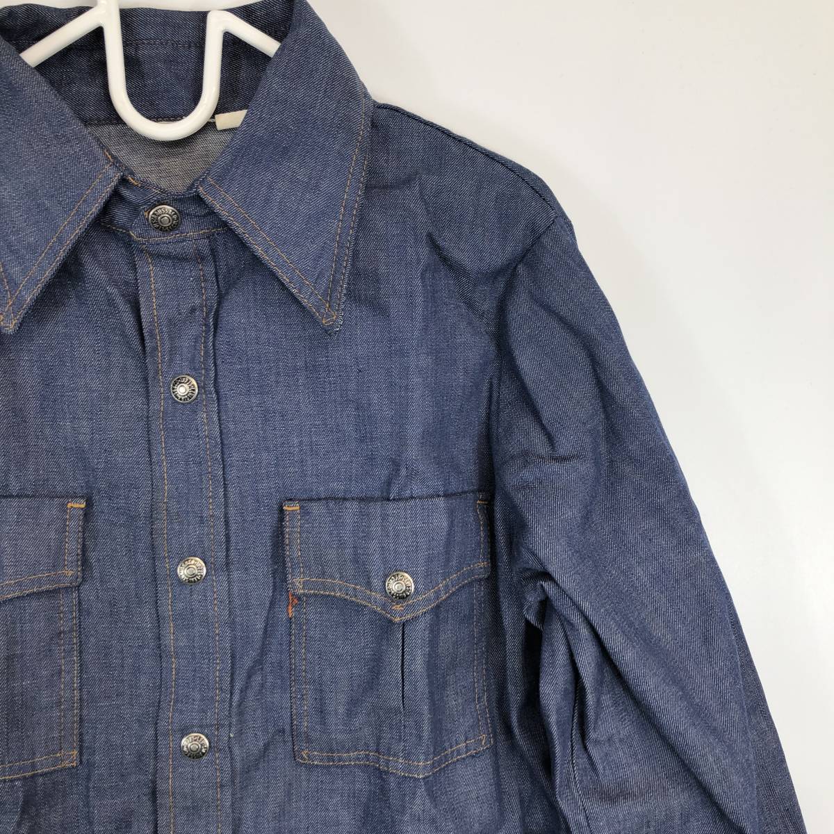 70s USA製 vintage リーバイス デニムシャツ ブッシュジャケット 70s USA製 vintage リーバイス デニムシャツ ブッシュジャケット