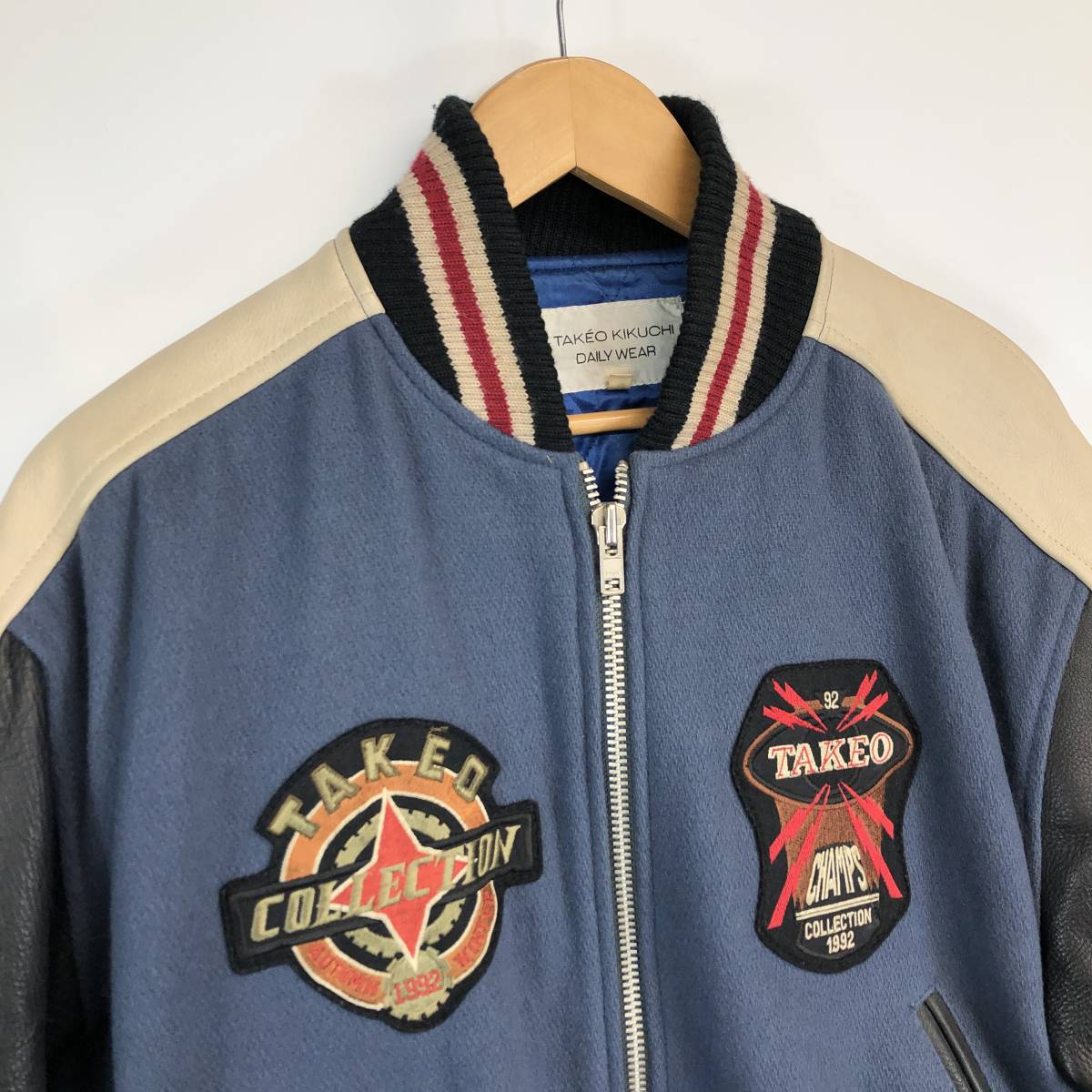 タケオ キクチ スタジャン 1992 レザージャケット コレクション
