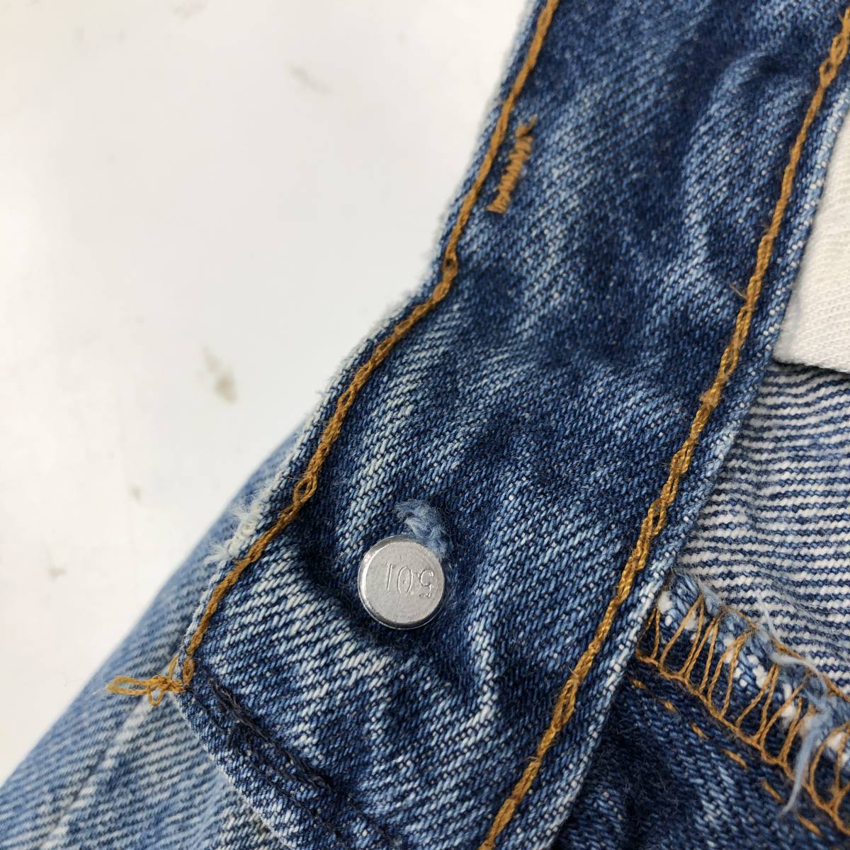 80s 87年 USA製 リーバイス 501 デニムパンツ W32 ボタン裏501 80s 87年 USA製 リーバイス 501 デニムパンツ W32 ボタン裏501