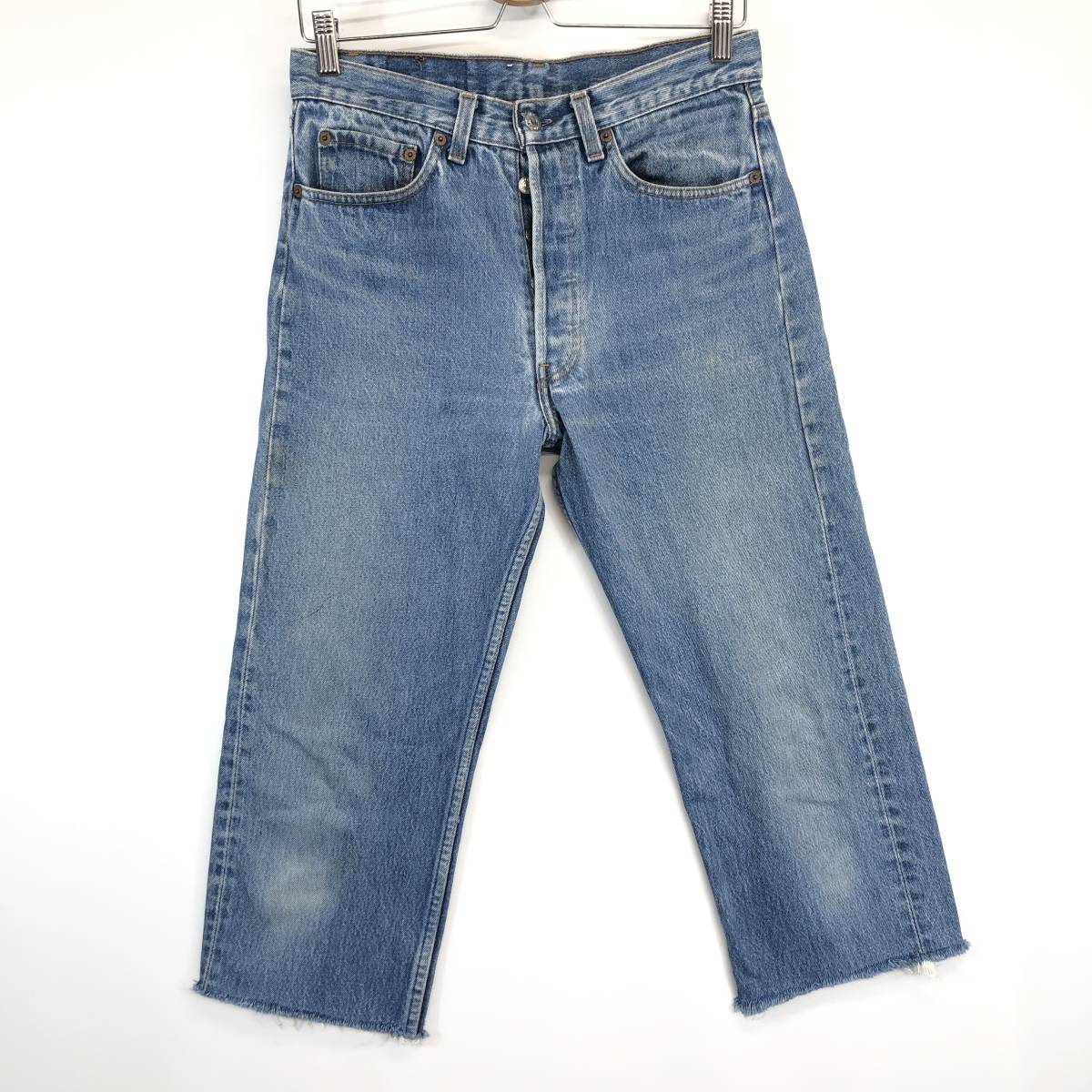 80s 87年 USA製 リーバイス 501 デニムパンツ W32 ボタン裏501 80s 87年 USA製 リーバイス 501 デニムパンツ W32 ボタン裏501