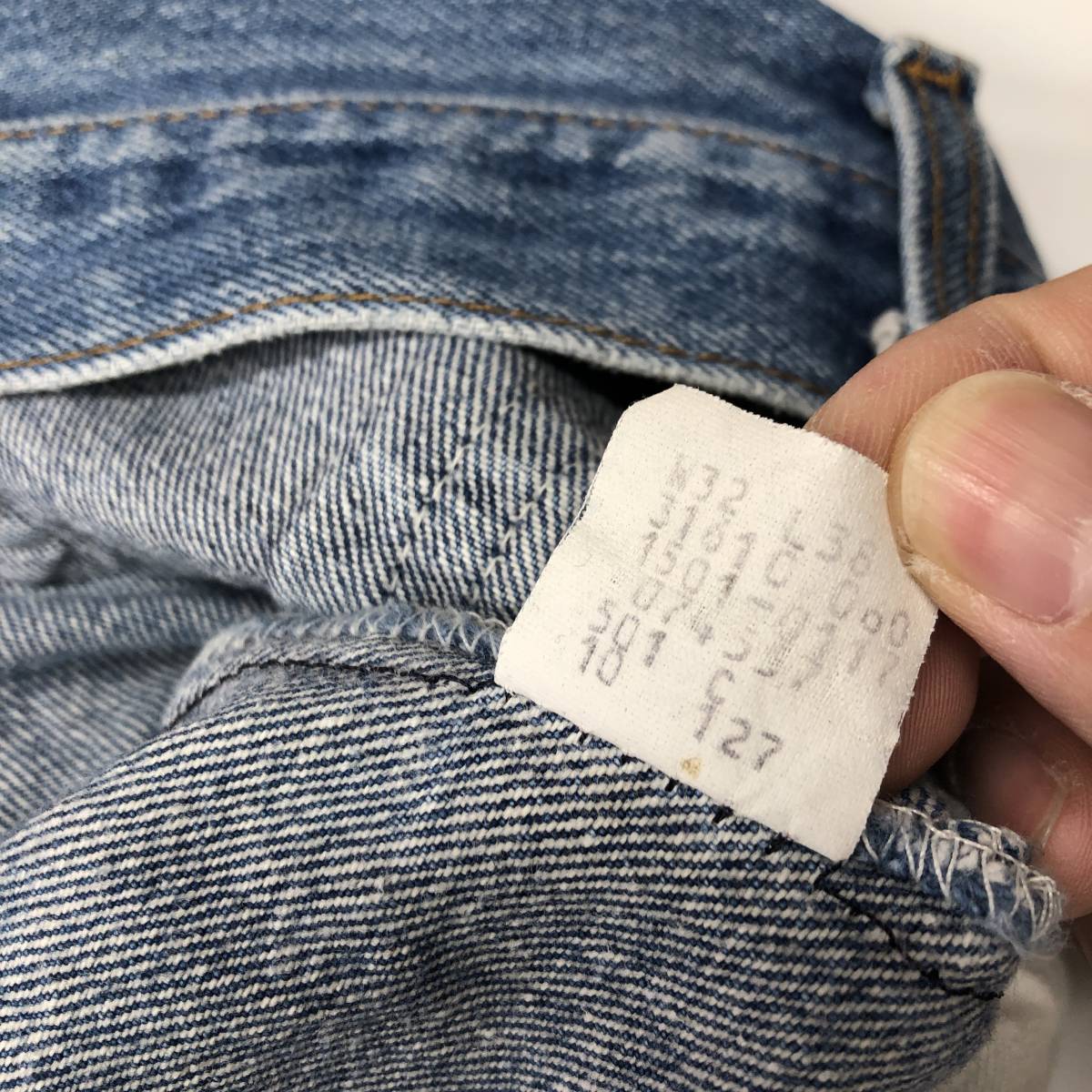 80s 87年 USA製 リーバイス 501 デニムパンツ W32 ボタン裏501 80s 87年 USA製 リーバイス 501 デニムパンツ W32 ボタン裏501