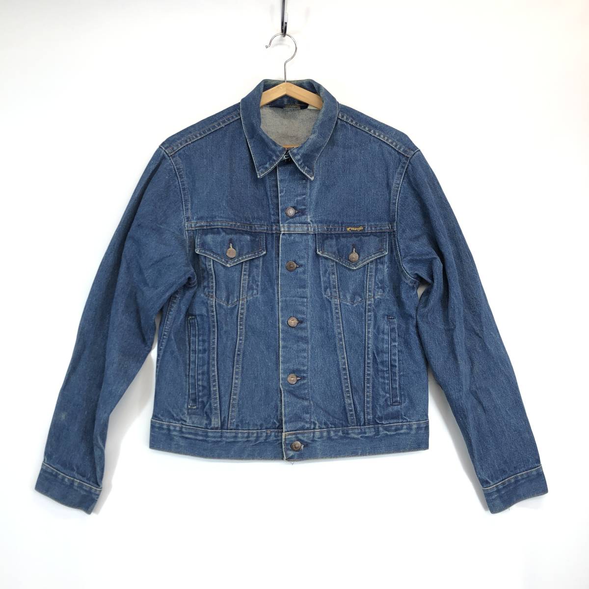 70s 80s USA製 ラングラー デニムジャケット Wrangler 40サイズ 74120PW