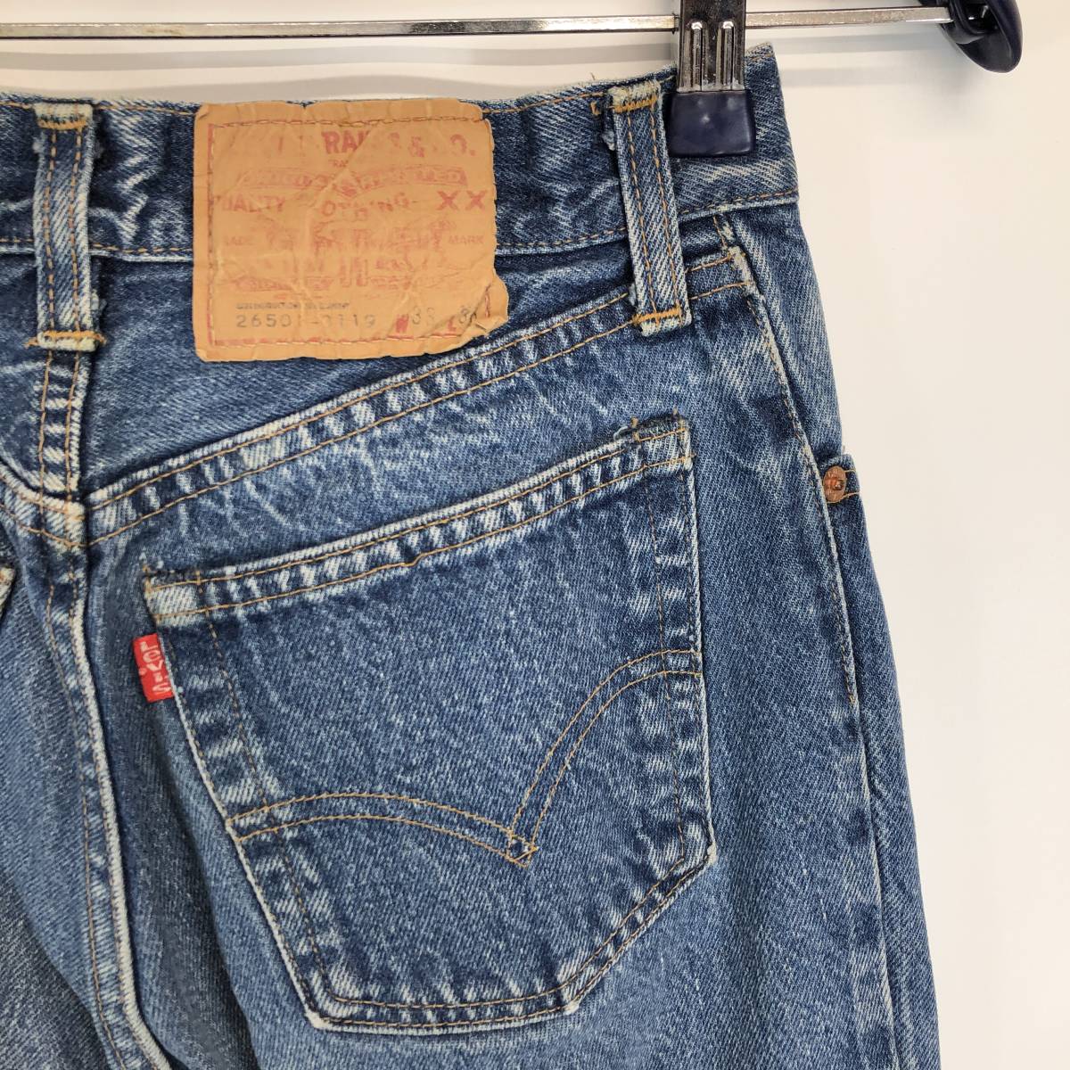 80s USA製 リーバイス 501 デニムパンツ 赤耳同時期 レディース 80s USA製 リーバイス 501 デニムパンツ 赤耳同時期 レディース