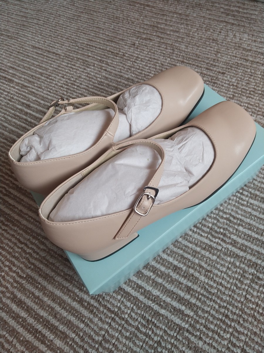 値下げ　ベネビス　BENEBIS 3E 24cm 未使用　パンプス　ベルメゾン