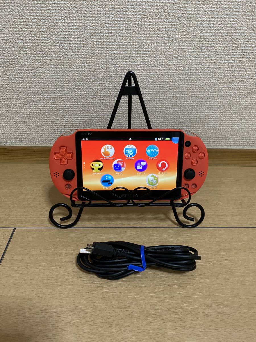 ヤフオク! - ☆ほぼ無傷【新品同様】PlayStation Vita本体...