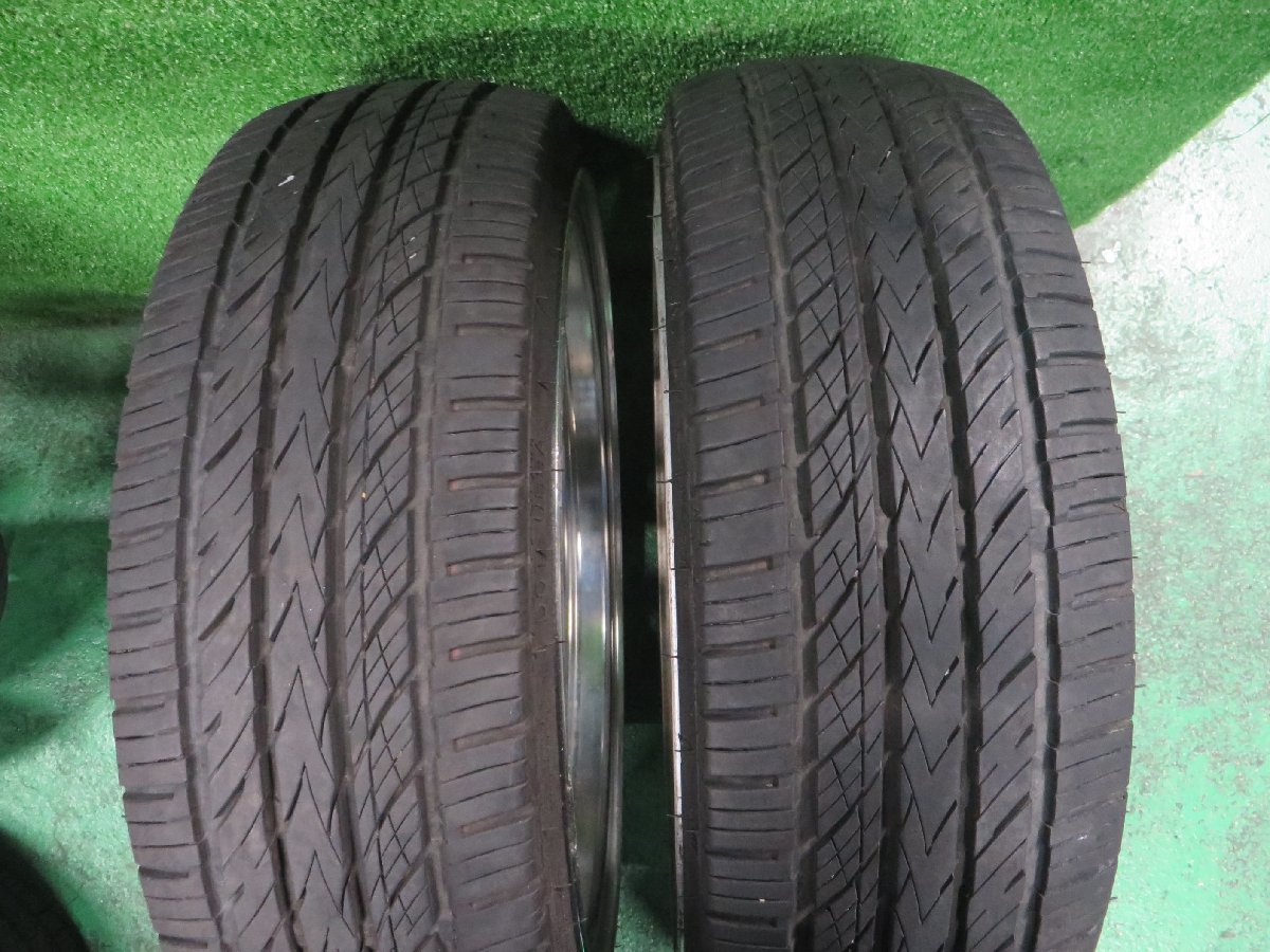 中古 社外 アルミ クレンツェ マジス 17×5.5J+45 4/100 & 中古 165/40R17 ナンカンNS-25 3本、ATR-K 1本 ４本セット_画像8