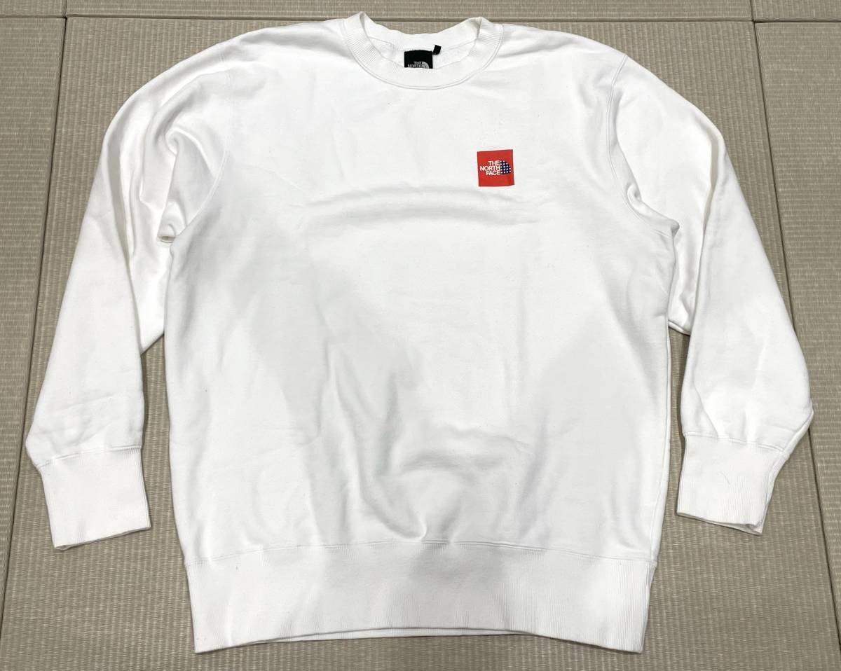 Красота северное лицо северное лицо NSE Star Box логотип экипаж экипаж Sweat Star Box Logo Logo Sweat xl White Homestic Gold Win