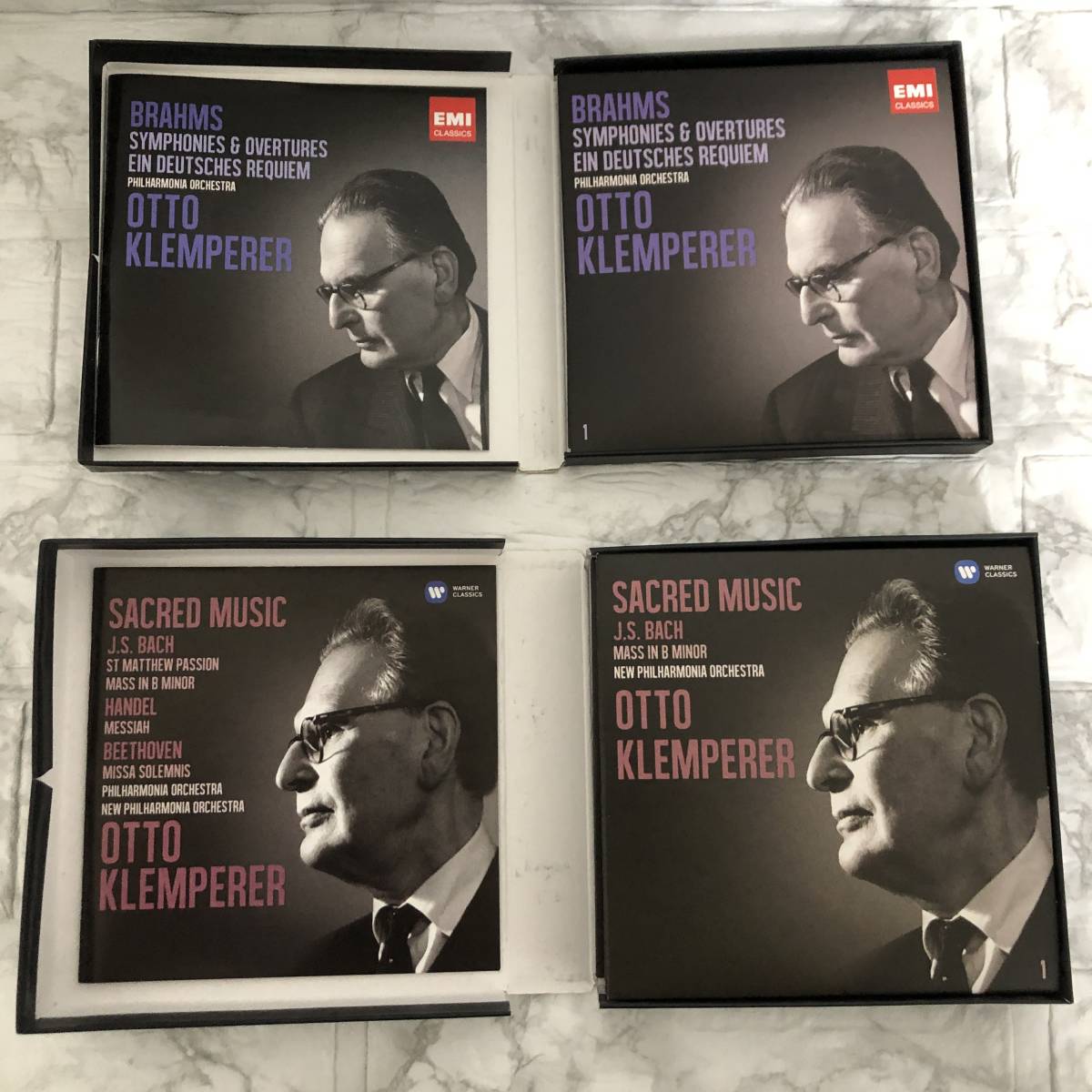 【全60枚】オットー・クレンペラー CD BOX8点セット /ベートーヴェン、モーツァルト、ブラームス、ブルックナー、マーラー交響曲全集他_画像9
