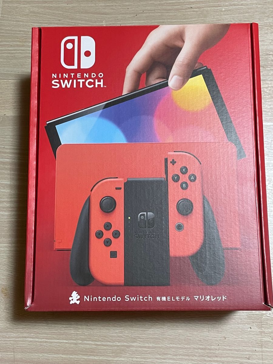 Nintendo Switch（有機ELモデル） マリオレッド　未使用　未開封