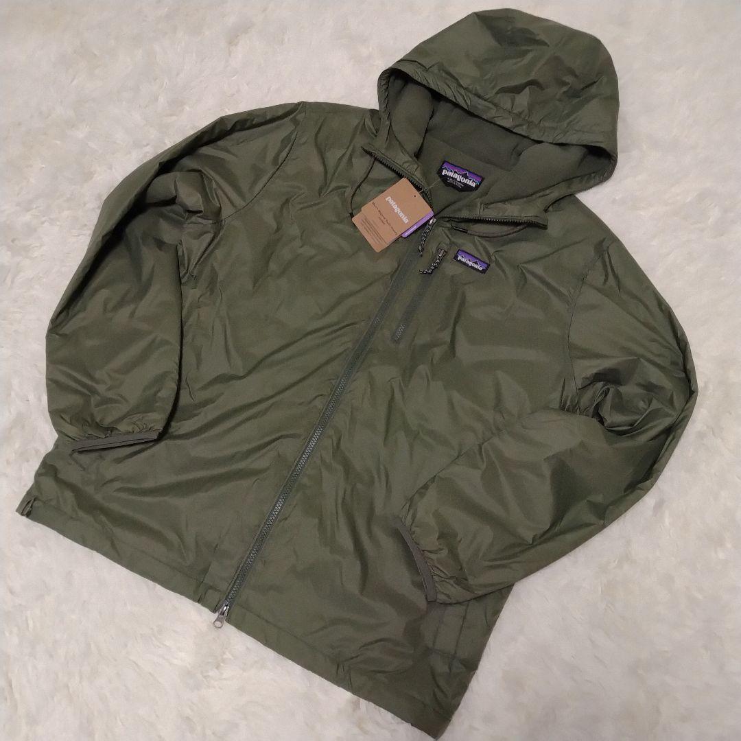 【タグ付き】Patagonia フリース ブルゾン パーカー L カーキ_画像2