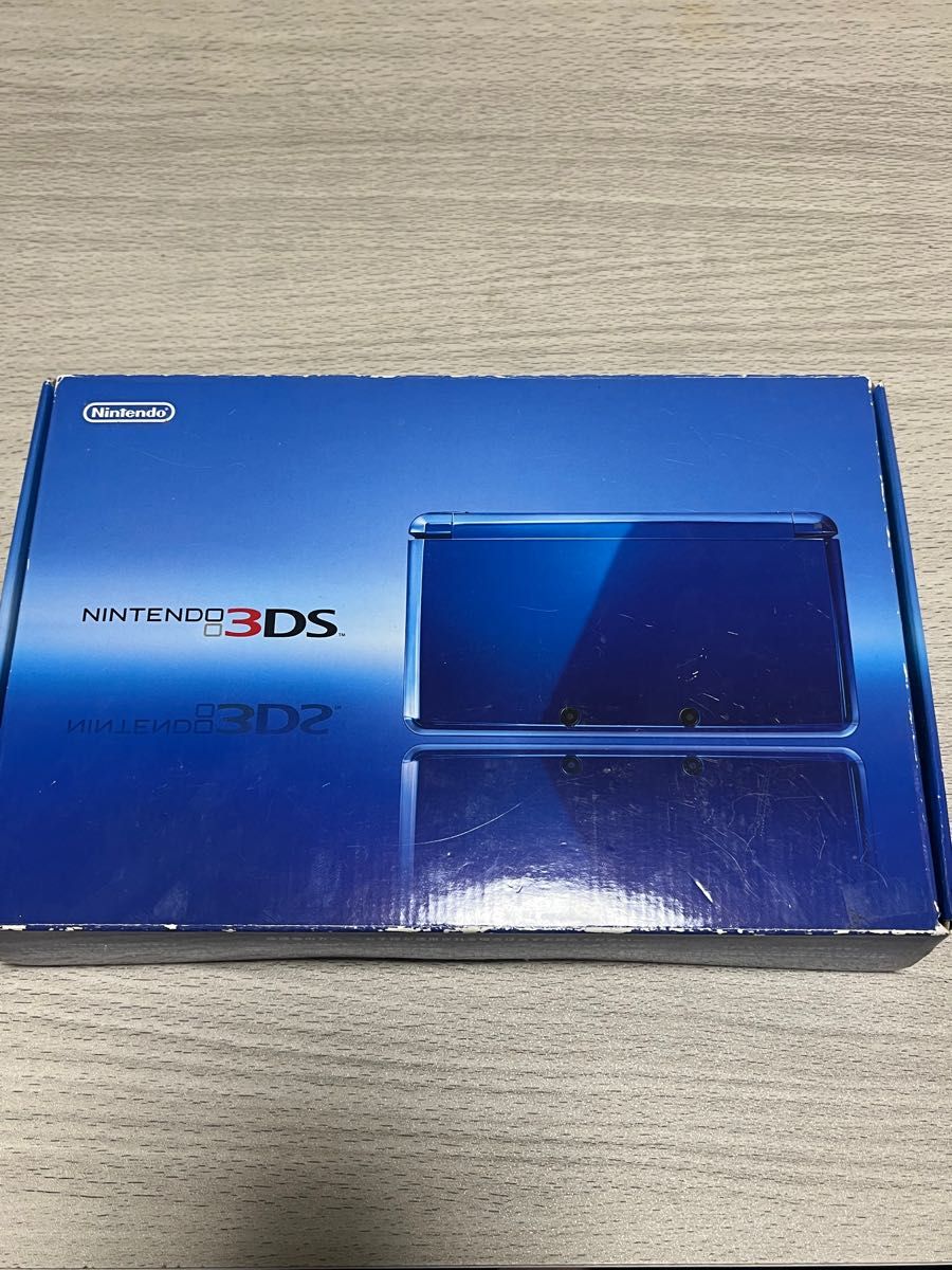 美品】 ニンテンドー3DS コバルトブルー 付属品完備 タッチペン AR