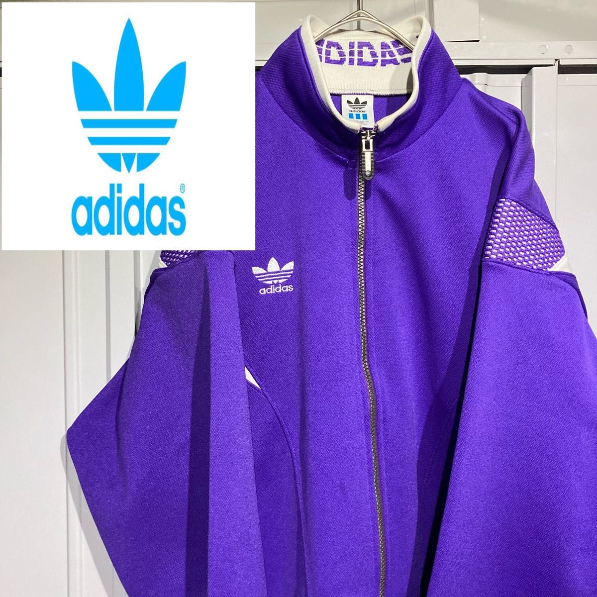 90s vintage】一点物 adidas アディダス トラックジャケット 90s vintage】一点物 adidas アディダス トラックジャケット