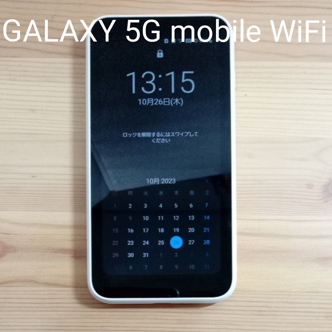 Galaxy 5G Mobile Wi-Fi SCR01 SIMフリー Yahoo!フリマ（旧）-