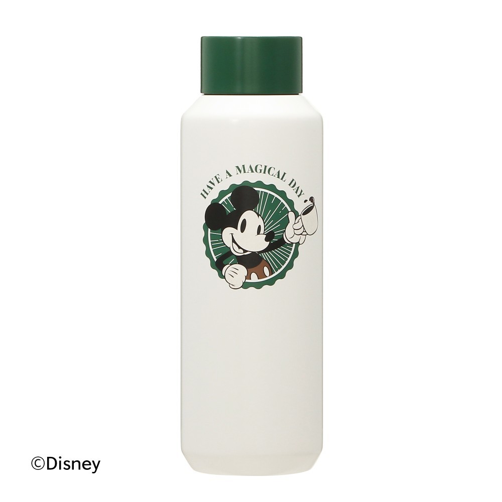 ★ディズニー箱入スターバックス[オンライン販売]DISNEY Mickey スクリューリッド ステンレスボトル ホワイト473mlミッキーSTARBUCKSスタバ_画像1