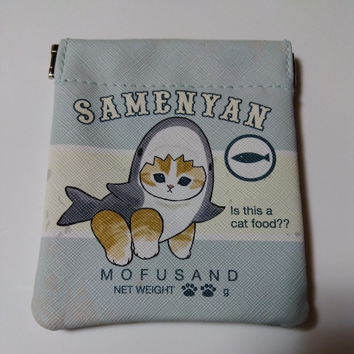 mofusand モフサンド バネポーチ サメにゃん 未使用品 タグなし しまむら_画像2