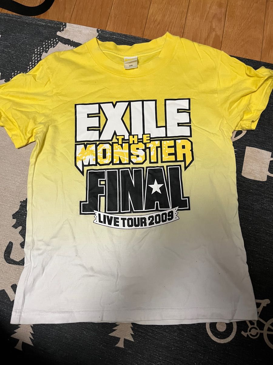 EXILE Monster final 2009年　ツアーグッズ　Tシャツ　XS 半袖Tシャツ