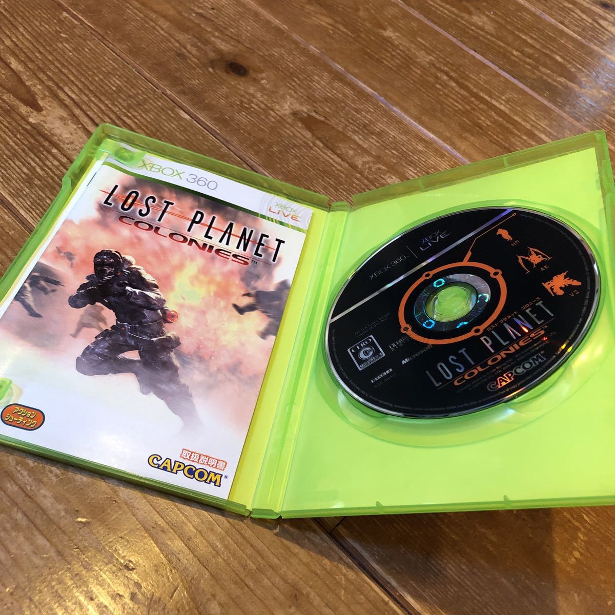 【xbox360】 ロスト プラネット コロニーズXBOX360 ソフト 起動確認済　中古品_画像5