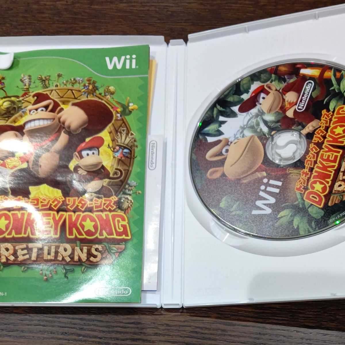 Wiiソフト ２本セット ドンキーコング Wii ニュースーパーマリオブラザーズWii