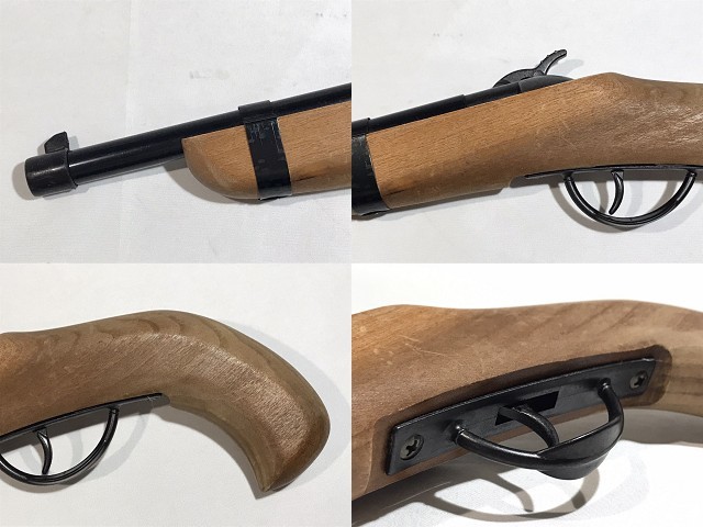 [ MARUSHIN ] Marushin * Woodstock / grip * flint lock * model gun * old style gun wooden stock / grip rare rare 