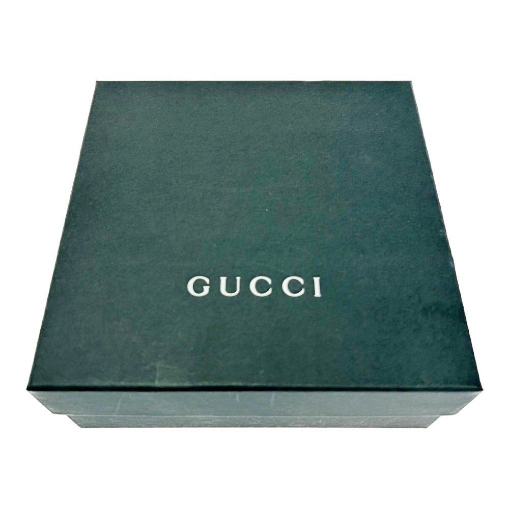 【箱付き】 GUCCI グッチ 546386 レザー インターロッキングG バックル ベルト グレー ゴールド 203824 ベルト_画像9