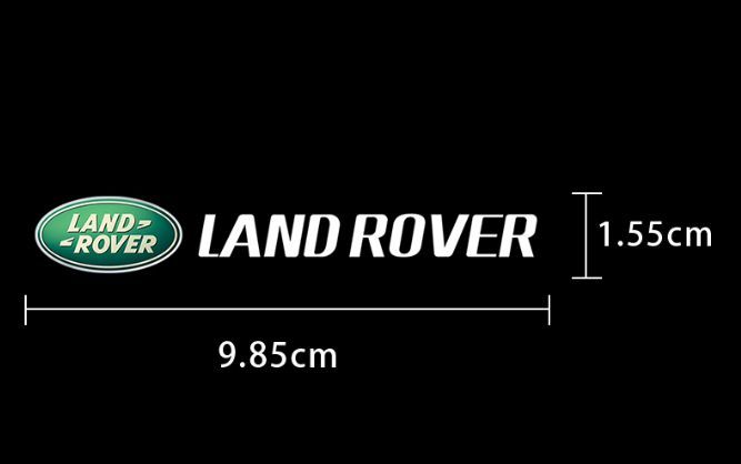 【新品・即決】大 ランドローバー LAND ROVER サイドミラー バックミラー ハンドル ステッカー 5枚 エンブレム PVC _画像2
