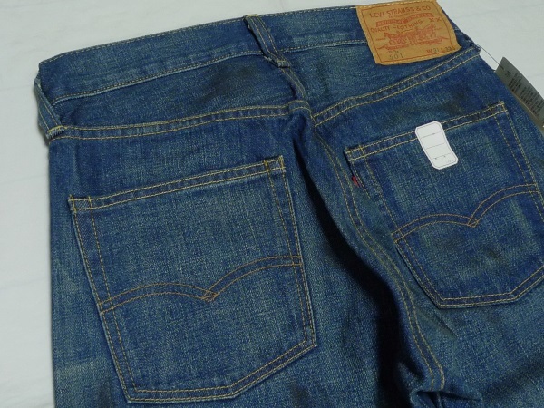 新品LEVISリーバイスVintageClothing66501-0019スリムカスタムW31スプラッシュコーテッド\39600/501XX_画像8