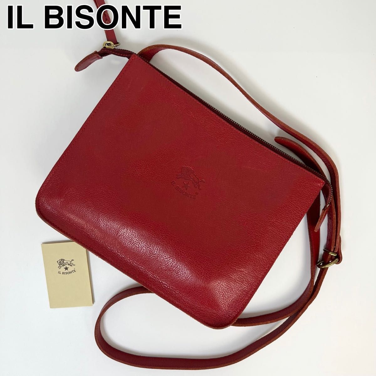 23H36 IL BISONTE イルビゾンテ ショルダーバッグ 本革